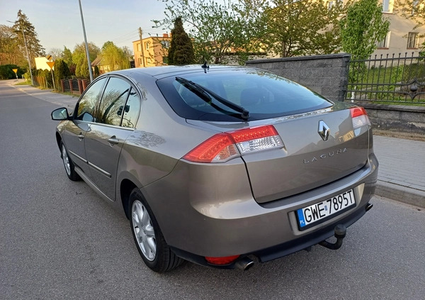 Renault Laguna cena 14900 przebieg: 272000, rok produkcji 2010 z Gdynia małe 254